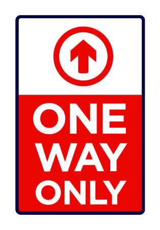 One Way Only Up